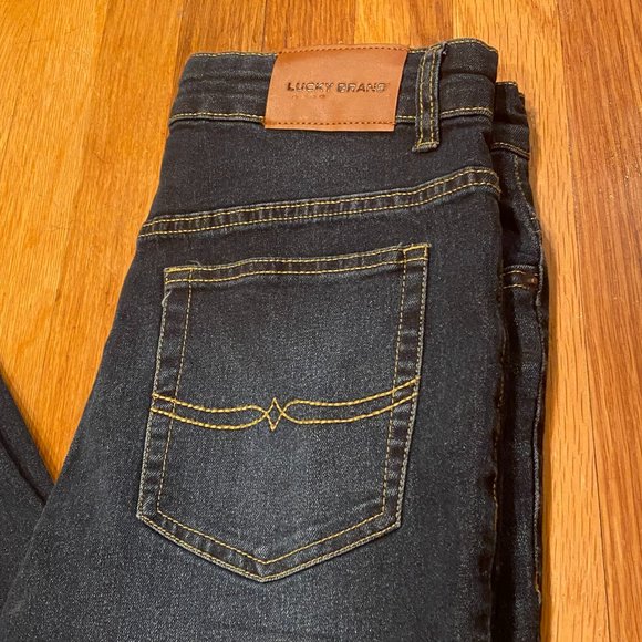 Lucky Brand Girls Authentic Skinny Stretch Jeans NWT Size 16 W/Adjustable Waist - Picture 2 of 7